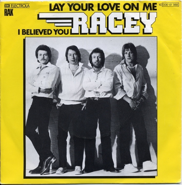 Racey - Lay Your Love On Me 1978